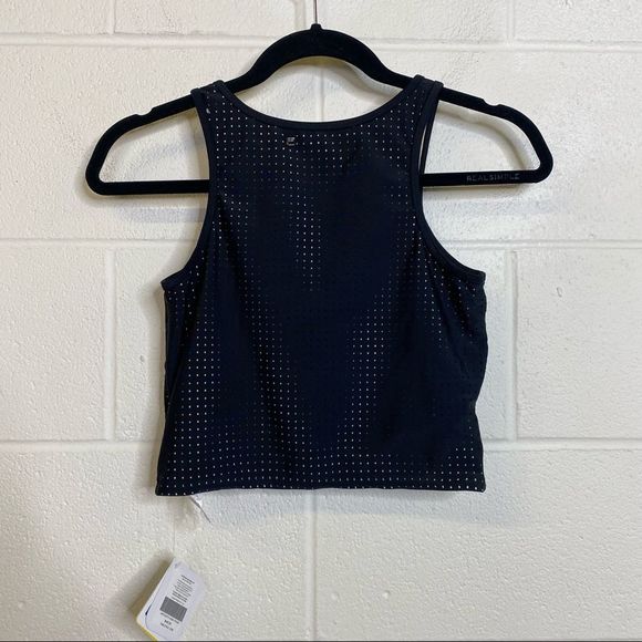 Fabletics Black Valentina Midi Bikini Top Size Small NWT - Picture 10 of 14